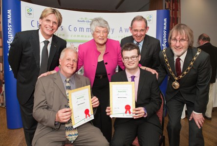 The winners and presenters of the awards