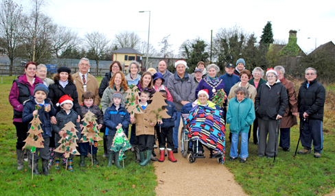 Council Chair Cllr Janet Biggin with South Gloucestershire Disability Action Group