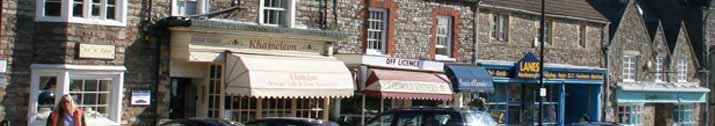 Row of shops