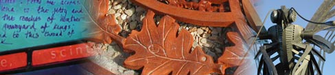 Examples of public art in South Gloucestershire.