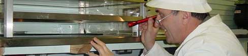 An environmental health inspection.